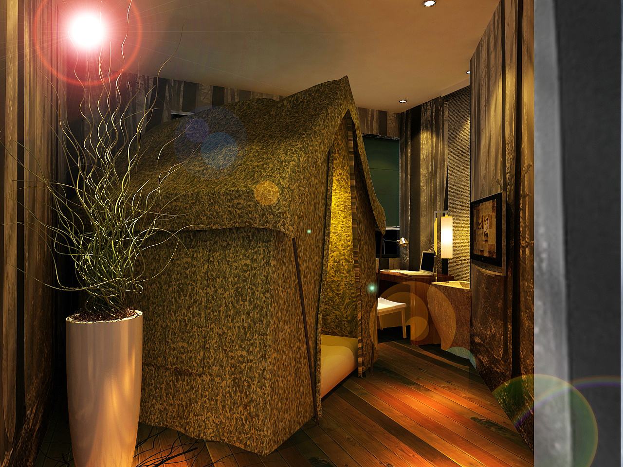 主題酒店設計效果圖